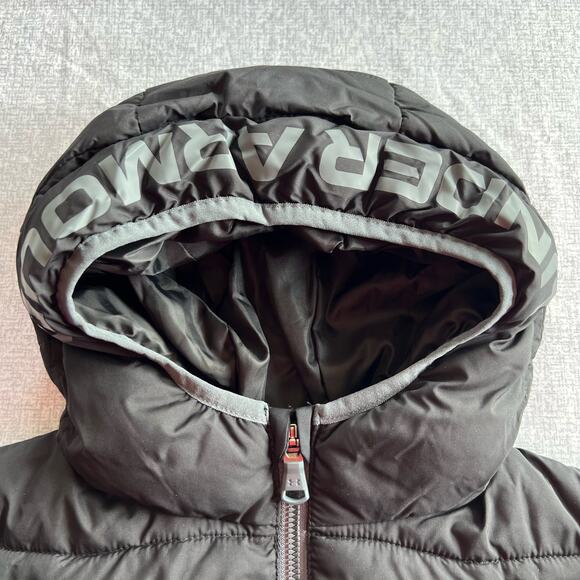 Under Armour Boys Pronto Medium Weight Puffer Jacket Size 4 - Picture 3 of 6